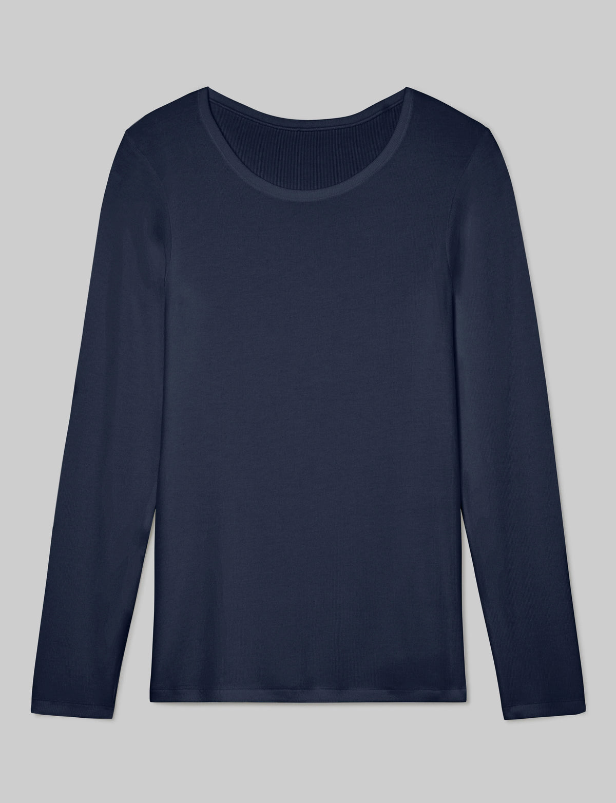 Women's Micro Rib Long Sleeve Tee