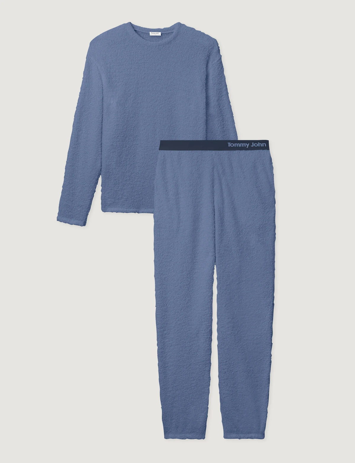 Women's Plush Crewneck Sweatshirt & Jogger Set