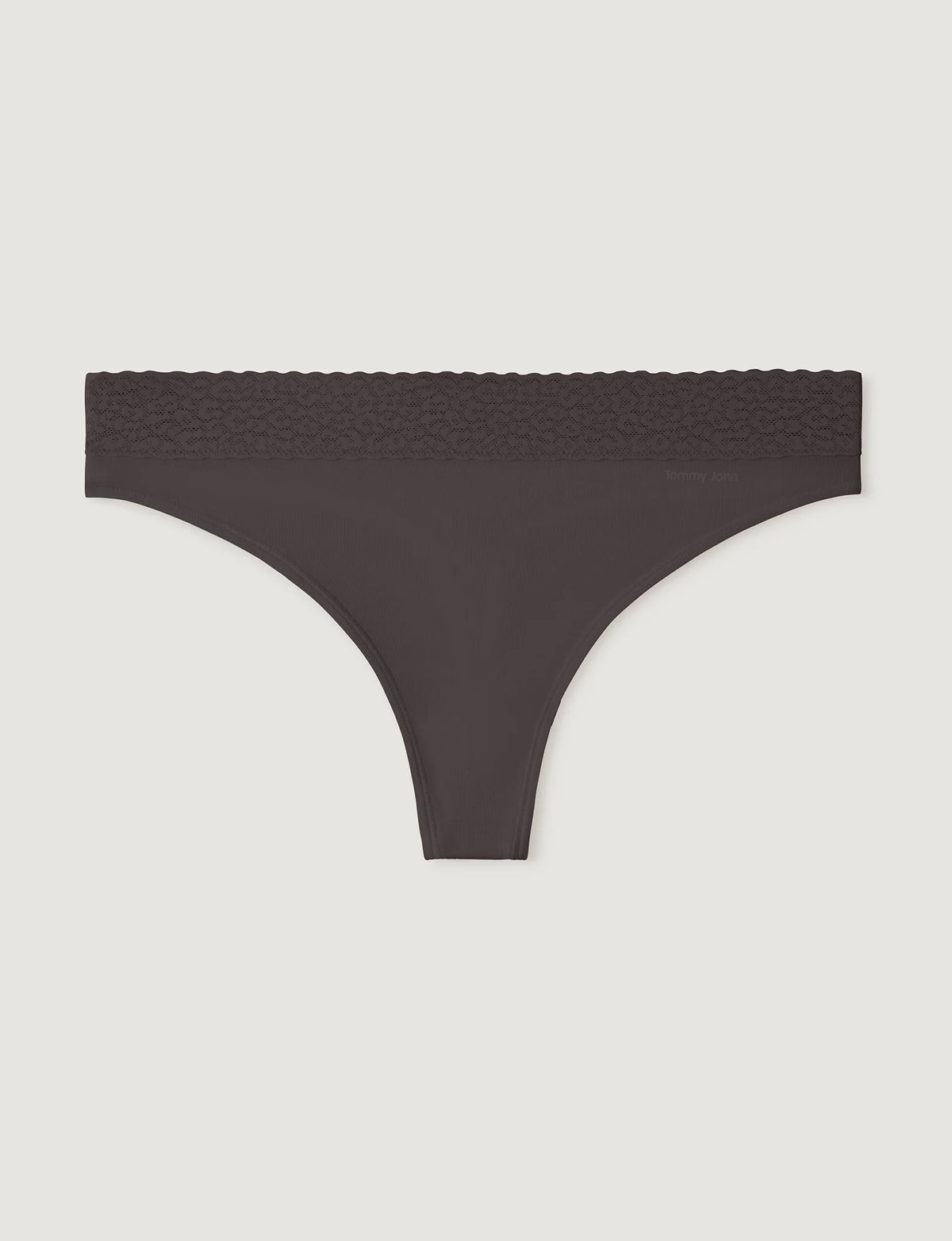 Women's Second Skin Thong, Lace Waist